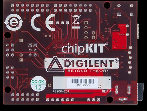 Image du produit Digilent ChipKit uC32 DevBoard avec en-têtes UNO R3 (Kit électronique)