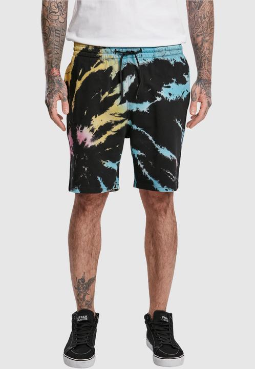 Urban Classics Tie Dye Sweat Shorts