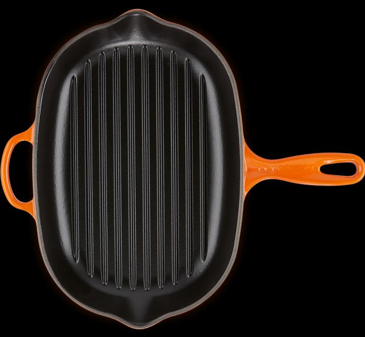 Image du produit Le Creuset Signature (32 cm, Poêle à grillades, Fonte)