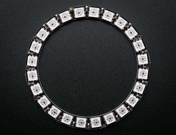Immagine prodotto Adafruit Anello NeoPixel 24 x WS2812 5050 RGB LED