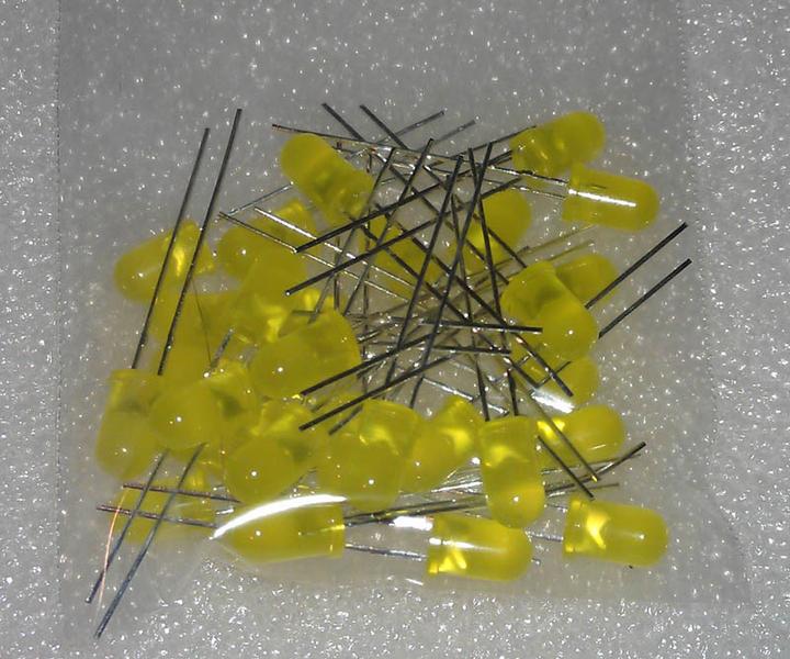 Produktbild OEM 30 Stk. LED Gelb 5mm