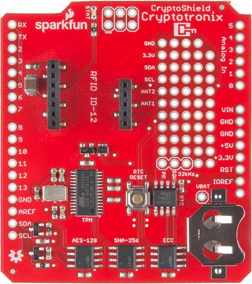 Actual product image SparkFun CryptoShield (Shield)