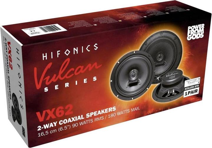 Produktbild Hifonics Vulcan cm 2WegeKoaxSystem (180 W, 14.30 cm)