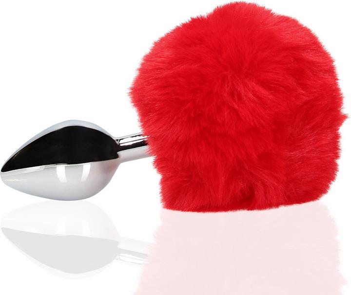 Productafbeelding Ouch! Konijnenstaart met metalen buttplug