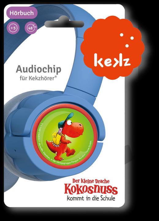 Produktbild Kekz Audiochip Der Kleine Drache Kokosnuss kommt in die Schule (Deutsch)