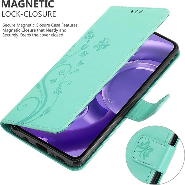 Immagine prodotto Cadorabo Custodia per Motorola EDGE 30 NEO Flower Book (Motorola Edge 30 Neo)