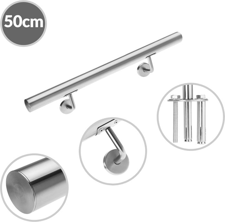 Actual product image Monzana Handrail (V2A stainless steel)
