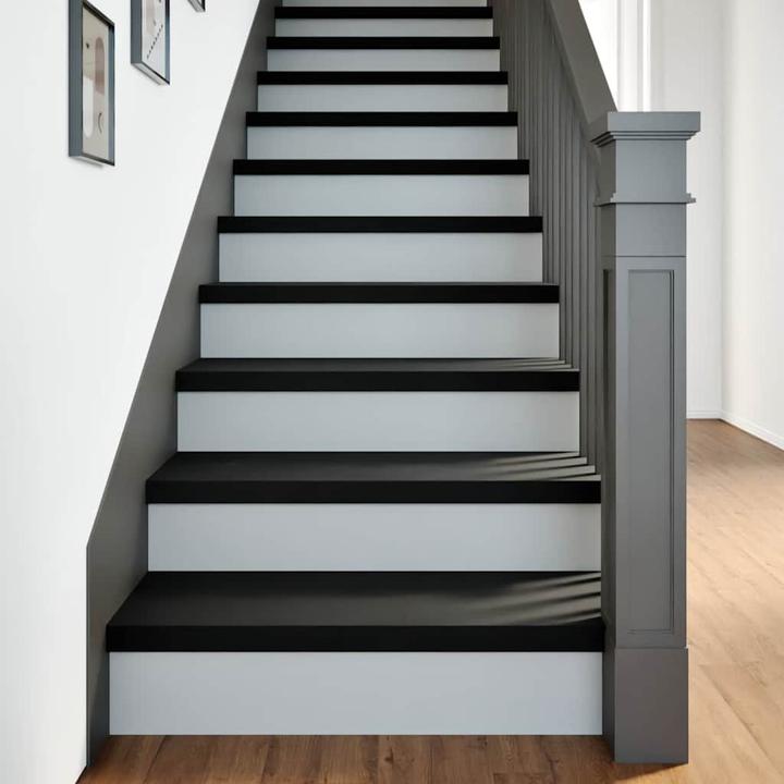 Produktbild VidaXL Treppenstufen 4 Stk. Dunkelbraun 80x30x2 cm Massivholz Eiche (80 x 30 x 2 cm)