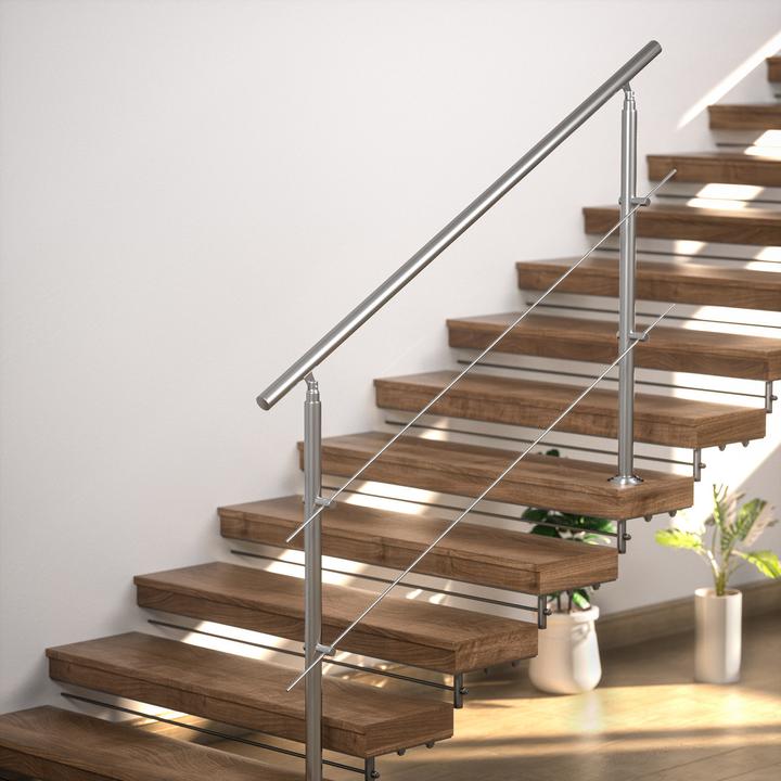Produktbild Monzana Treppengeländer (Edelstahl)