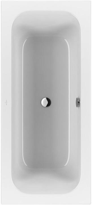 Produktbild Villeroy & Boch Rechteckbadewanne Loop & Friends 80 x 180 cm alpinwei glatt UBA180LFS2V-01 (150 l, 180 cm, 80 cm)