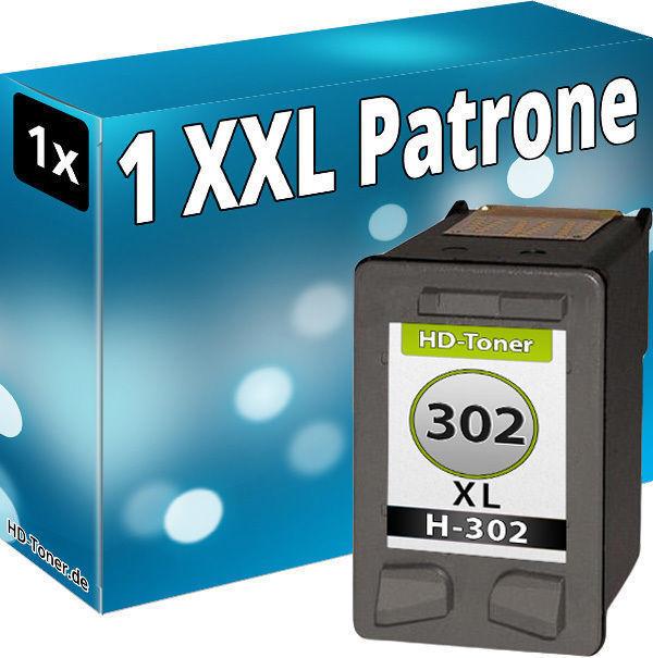 Image du produit Druckfuxx 1x TINTE PATRONEN für HP 302 XL DeskJet 1110 2130 3630 3631 3632 3633