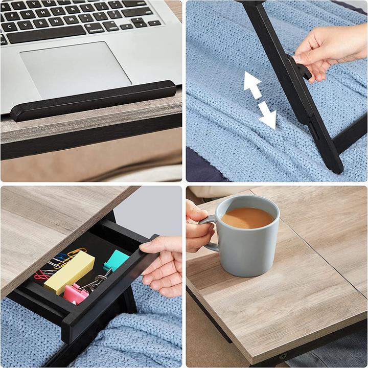 Produktbild Songmics Laptoptisch, Greige