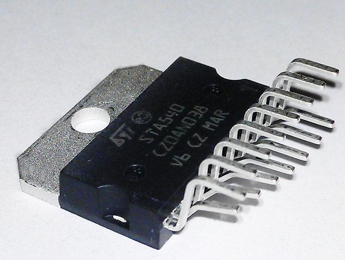 Actual product image ST Dual/Quad Power Amplifier A540