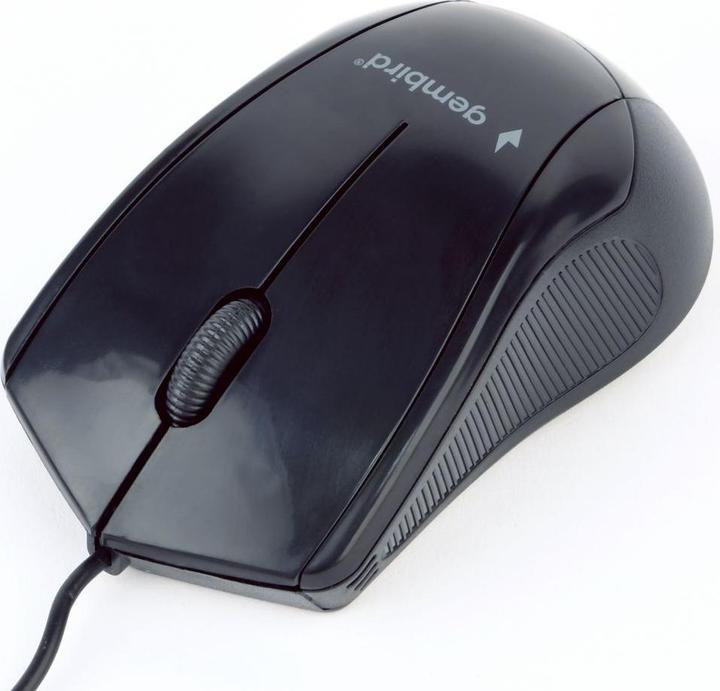 Produktbild Gembird MUS-3B-02 Maus Beidhändig USB Typ-A Optisch 1000 DPI (Kabelgebunden)