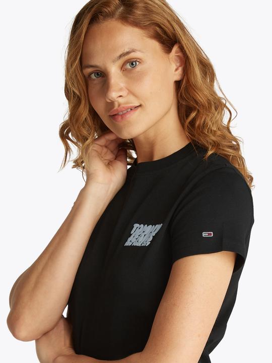 Actual product image Tommy Jeans Tjw Reg Tj Bubble Tee (S)