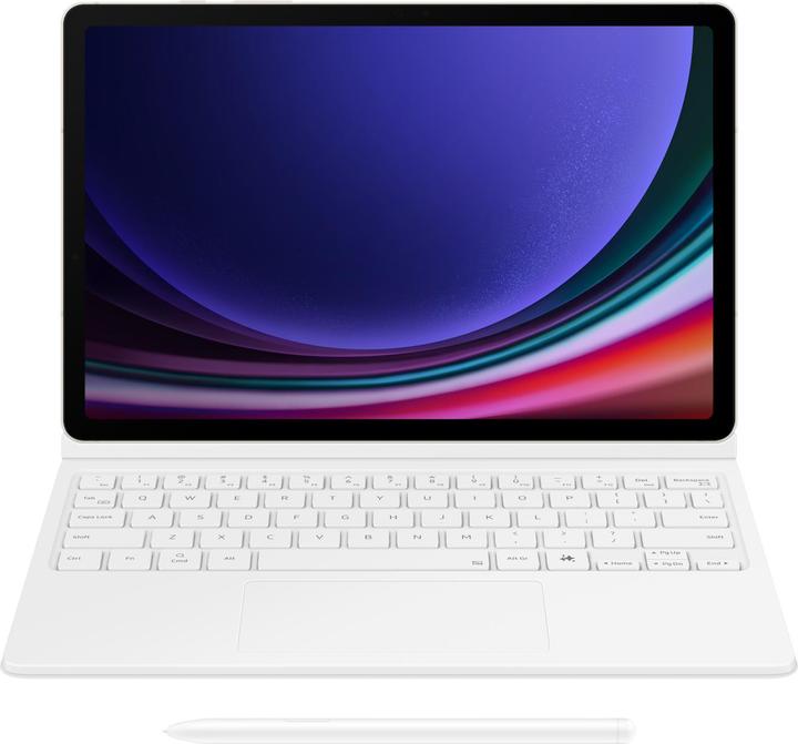Samsung Book Cover Keyboard (DE, Galaxy Tab S9, Galaxy Tab S9 FE)