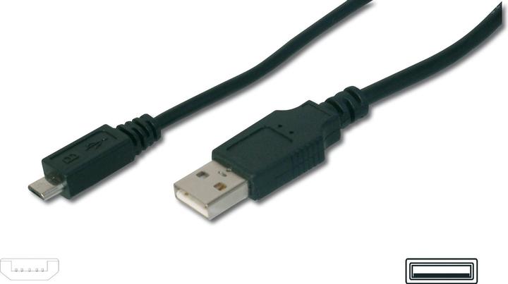 Immagine prodotto Digitus USB 2.0 (1 m, USB 2.0, 2.50 W)