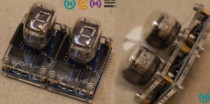 Actual product image Nixieclock IV-22 VFD Module for Arduino (Timepiece)