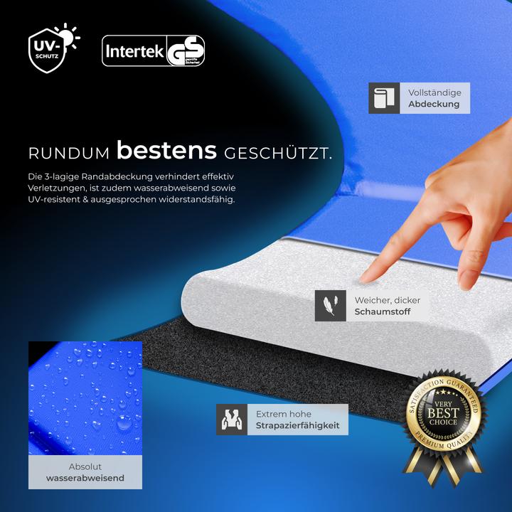 Image du produit tectake Trampoline Jumpy avec filet de sécurité (244 cm)