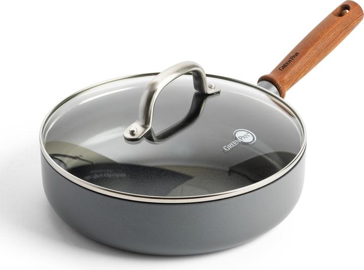 Actual product image Greenpan Mayflower Pro 9-delige Pannenset met keramische antikleeflaag (Pan set + pot set, Aluminium)