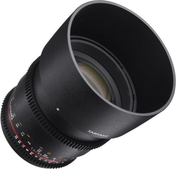 Actual product image Samyang MF 85mm T1.5 VDSLR MK2 Canon RF (Canon RF, full size, APS-C / DX, Micro Four Thirds)