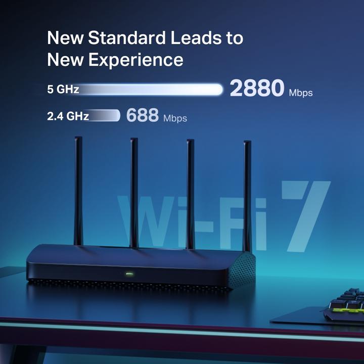 Image du produit Mercusys BE3600 Dual-Band Wi-Fi 7 Router