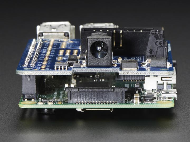 Actual product image Adafruit RGB Matrix HAT RTC for Raspberry Pi (Shield)