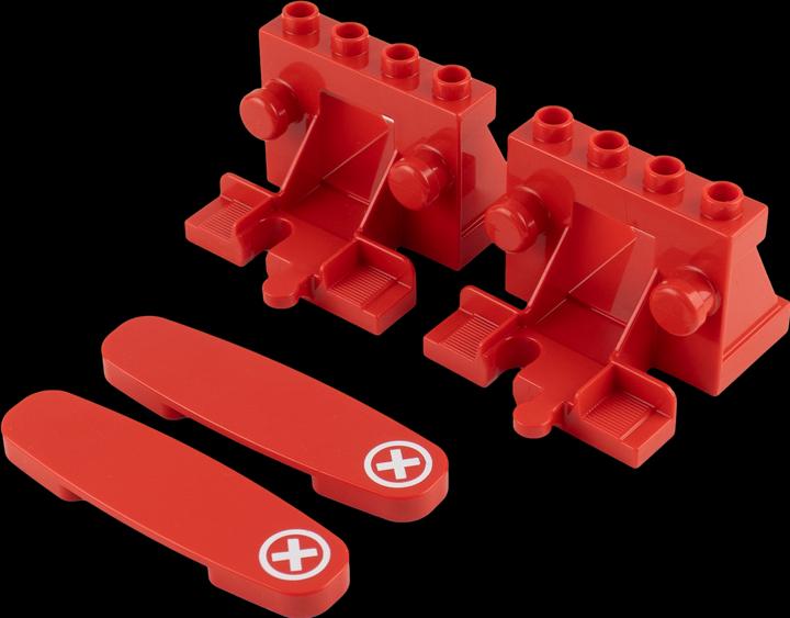 LEGO Eisenbahn Zubehoer 2 Prellboecke + 2 Stopp-Codesteine NEU! Teile 4x (8271875)