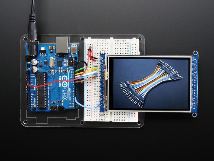 Produktbild Adafruit 3.5" TFT 320x480 Touchscreen w/MicroSD (Diverse)