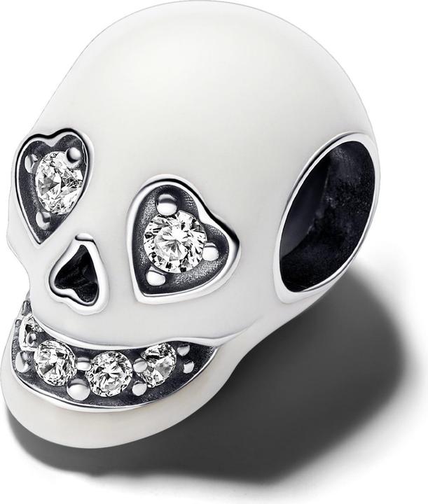 Immagine prodotto Pandora Ciondolo teschio scintillante fosforescente (Argento 925)