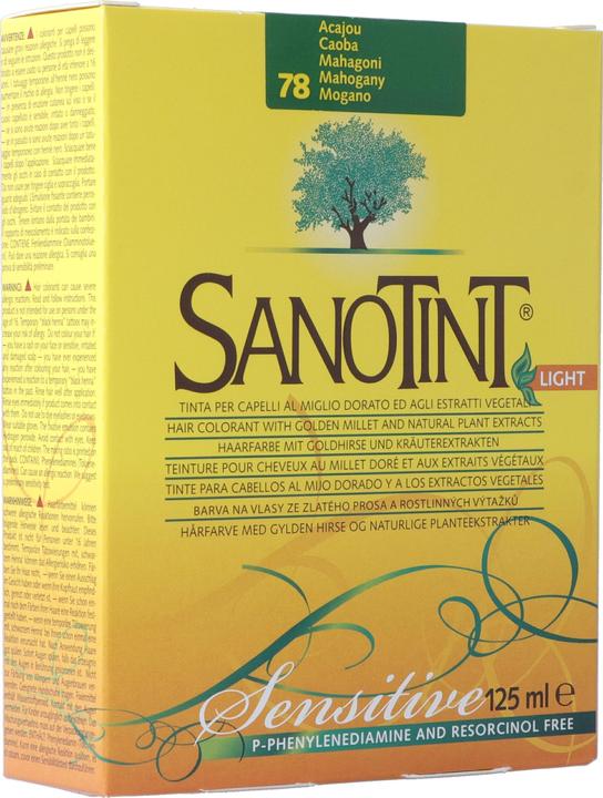 Sanotint Sensitive Light Haarfarbe 78 mahagoni (78 mahagoni)