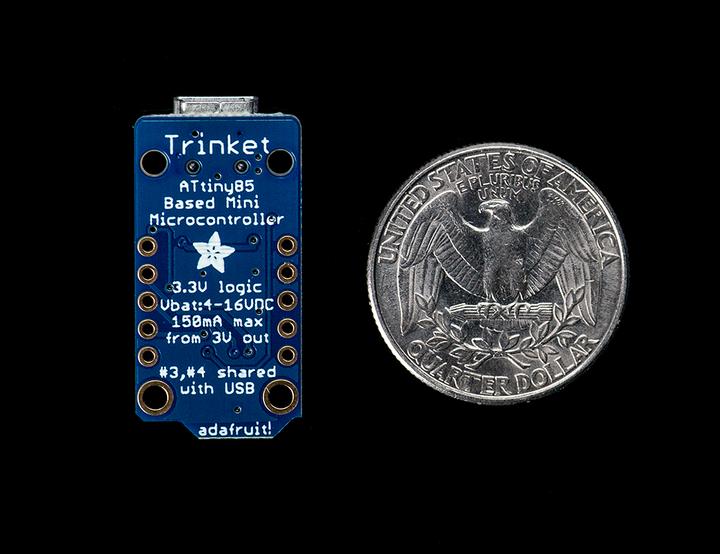 Image du produit Adafruit Trinket 3.3V (Divers)