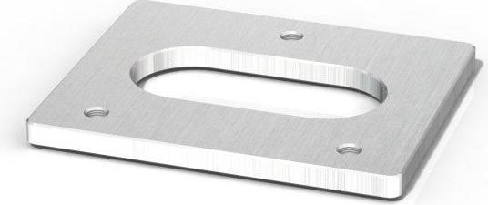 Actual product image LED Werkstatt Mounting plate for E-Socket socket column