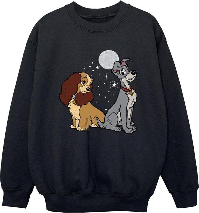 Produktbild Disney Lady And The Tramp Moon Sweatshirt Jungen (140, 146)