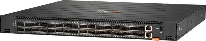 Produktbild HPE Aruba 8325-32C, 32 Anschlüsse QSFP+/QSFP28, 6 Back-to-Front-Lüfter und 2 Netzteile – Bundle (32 Ports)