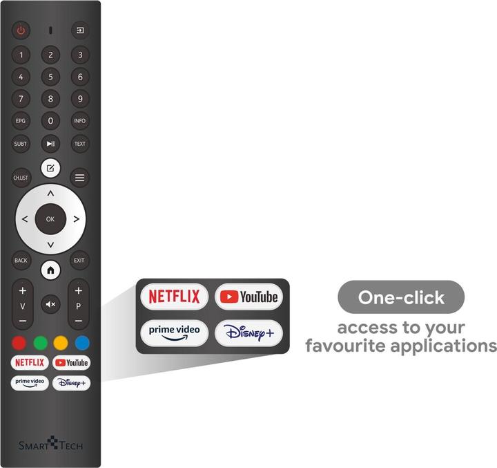 Actual product image Smart Tech 43FV02V (43", LED)