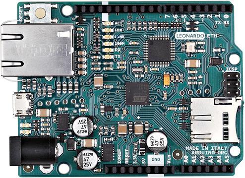 Image du produit Arduino Leonardo ETH original (sans PoE) (Extension, Bouclier)