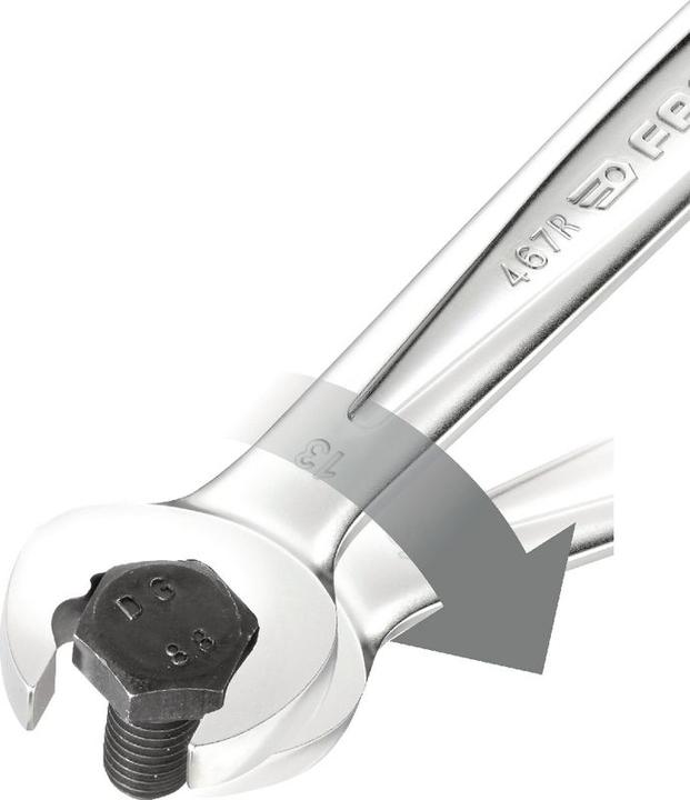 Image du produit Facom Clé à rochet mixte (14 mm)