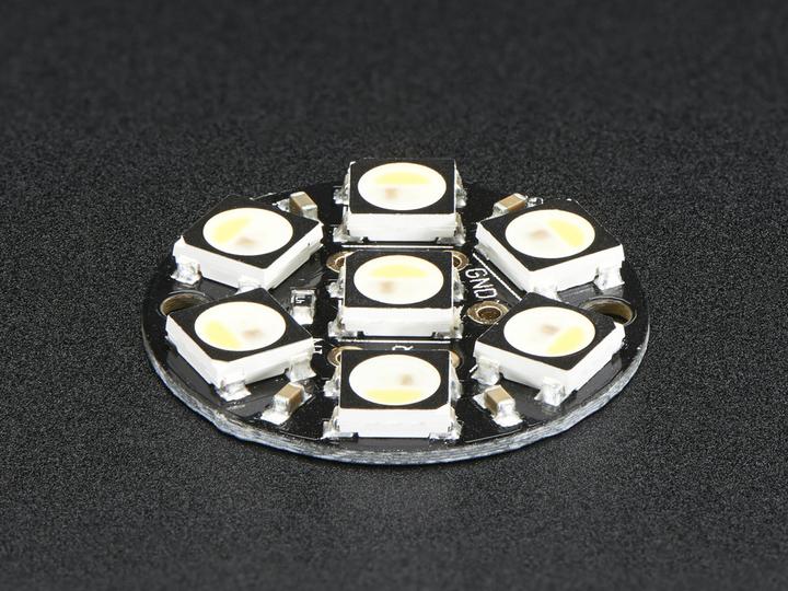 Image du produit Adafruit NeoPixel Jewel Blanc chaud 3000K