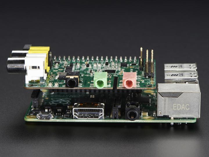 Actual product image Cirrus Logic Raspberry Pi Audio Card