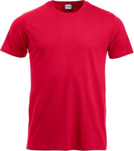 Clique T-Shirt Classic-T 029360, Baumwolle, rot, Grösse XL (XL)