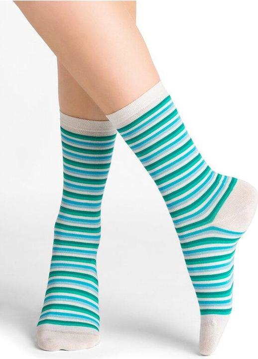 Blue, Green, White