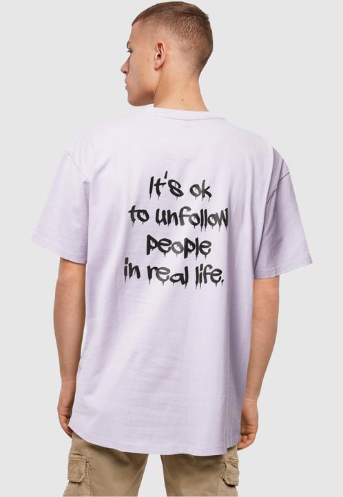 Produktbild Merchcode Unfollow front X Oversize Tee - 112215 (S)