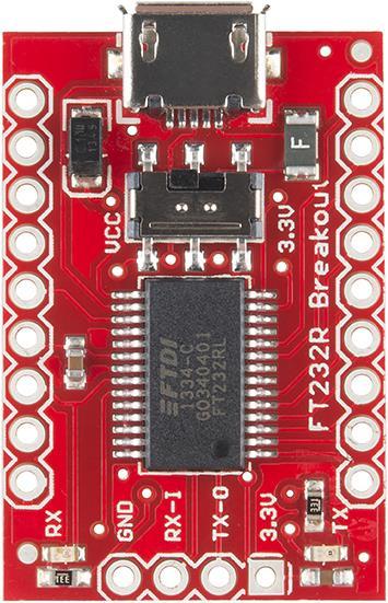 Actual product image SparkFun Breakout Board FT232RL USB to Serial (Dock)