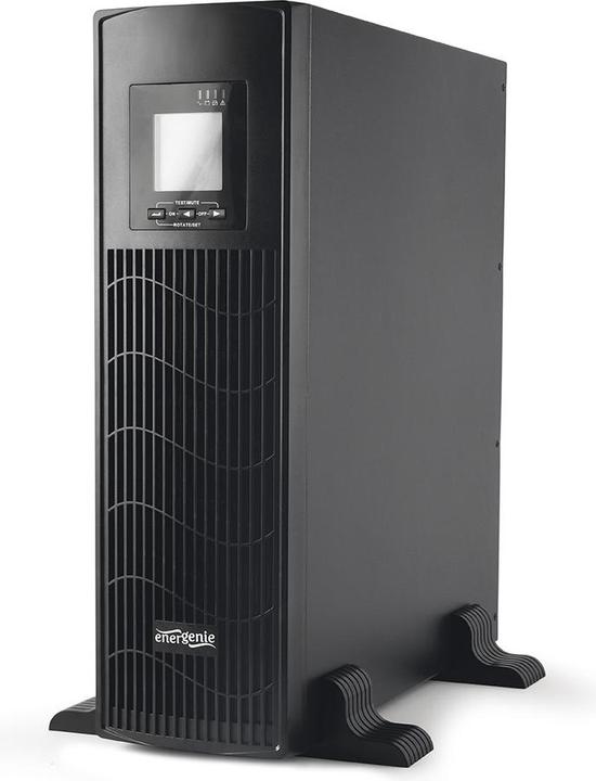 Produktbild Gembird USV mit LCD Anzeige, AVR, 3000 VA, Rack sw (3000 VA, 1800 W, Line-Interaktiv USV)