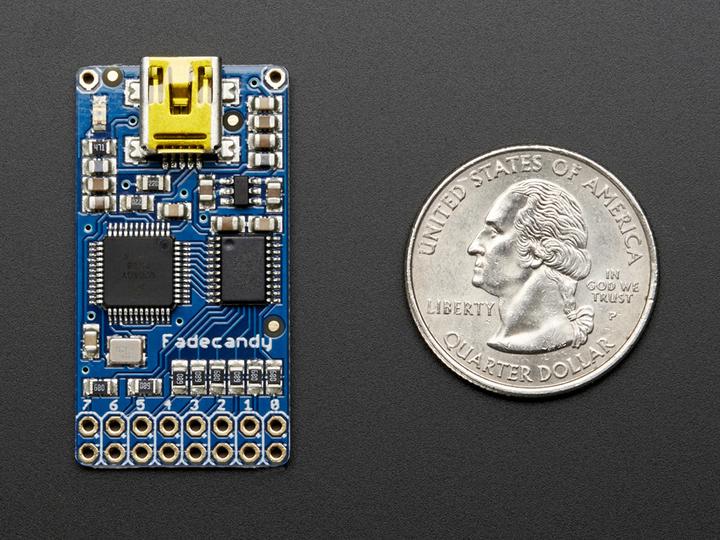 Actual product image Adafruit FadeCandy Dithering USB-Controlled Driver for Neo (Various)