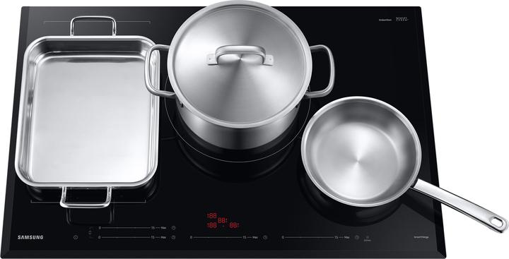 Image du produit Samsung NZ84C6057KK Table de cuisson à induction Slim Fit