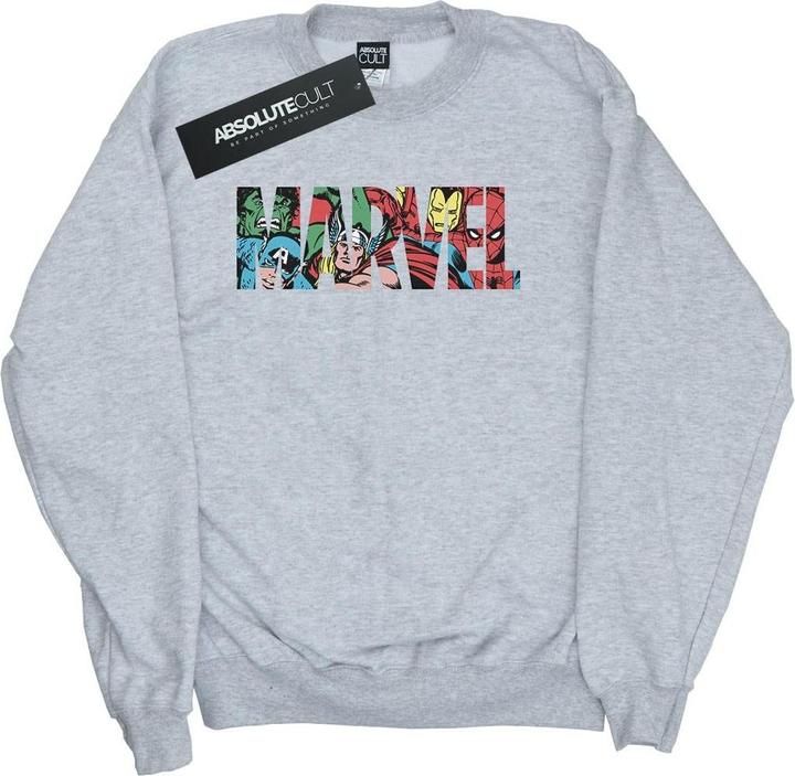 Logo Character Infill Sweatshirt Mädchen