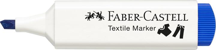 Produktbild Faber-Castell FABER-CA. Textilmarker 1.2-5mm 159523 blau (Blau, 5 mm, 1 x)