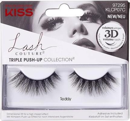 Image du produit KISS My Face - Lash Couture Triple Push-Up Collection (1 paire) - Faux cils Teddy (L) (Cils artificiels)